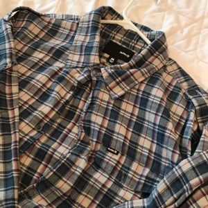 Hurley Flannel Shirt, medium